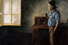 Mate15 ½” x 11 ⅜” (22" x 18" framed) - $1,800