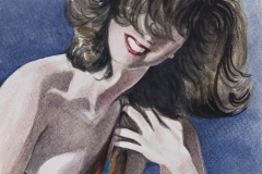 She's Fun 7 ½" x 10 ½" - $500