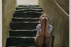 Stairwell 9 ⅝” x 14” - $750